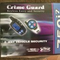 Crime Guard 750i7 car alarm for sale