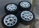 15" Rims (4 Hole) + Tires (2 new & 2 used) all excellent condition
