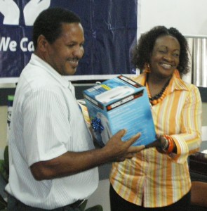 RCCU distributes prizes to eight lucky winners