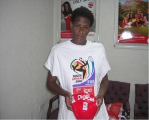 Mary-Ann Simon and Emmanuel Jolly are recent winners of Digicel promotions