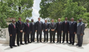 SUMMIT TIME: CARICOM leaders knock heads in Dominica
