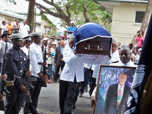 ST. LUCIA: Slain cop laid to rest