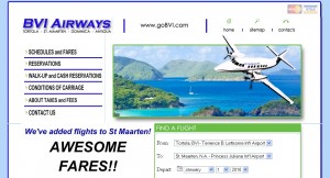 BVI Airways announce ticket sales; first flight May 5