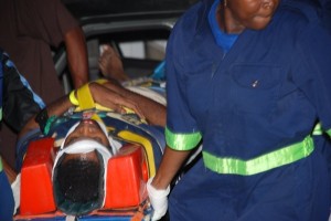 Two injured after vehicular accident (See photo gallery)