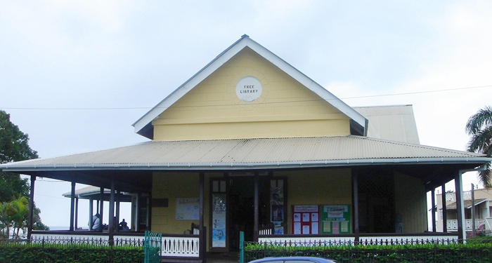 The public library in Roseau