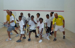 Squash Association educates players on fundamentals of the sport