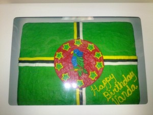 PHOTO OF THE DAY: Dominican flag birthday cake