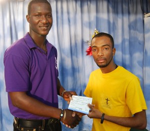 Happy fans collect tickets for Caribbean T20 Tournament