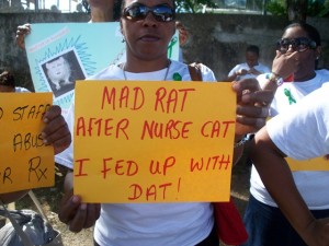 UPDATE: Nurses protest