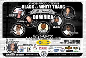 ‘Black and White Thang’ set for this weekend