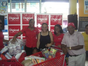 Mrs Shellyn George of Shawford is Digicel’s March Text to Win winner
