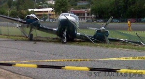 St. Lucia airport remains closed after crash
