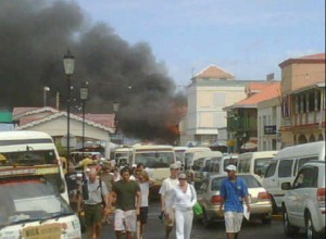 UPDATE: Fire on the Bay Front; cause unknown