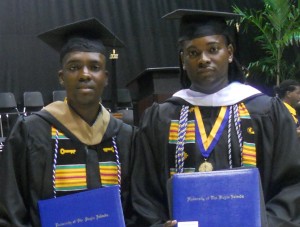 Dominican Derron Ambrose is UVI’s 2011 top undergraduate