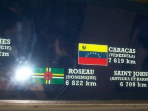 PHOTO OF THE DAY: Representing Dominica on the map on Eiffel Tower