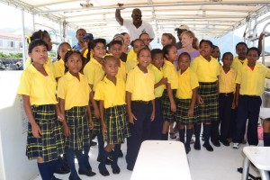 Students learn conservation through Floating Classrooms