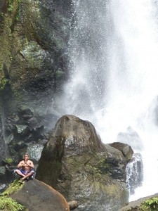 PHOTO OF THE DAY: Meditating at Trafaglar Falls