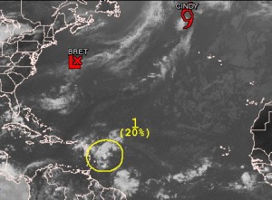 Weather update: New tropical wave shows potential for development