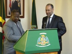 Israel’s new ambassador to Dominica presents credentials