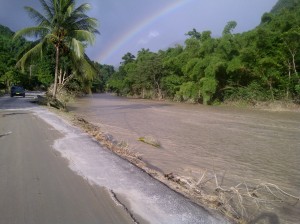 PHOTO OF THE DAY: Rainbow over Layou disaster