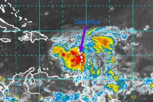 WEATHER UPDATE: Unsettled weather across Dominica today