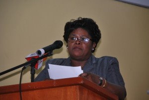 Evelina Baptiste takes up office as DPP