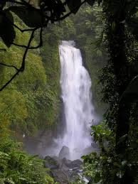 Trafalgar Falls in Dominica 