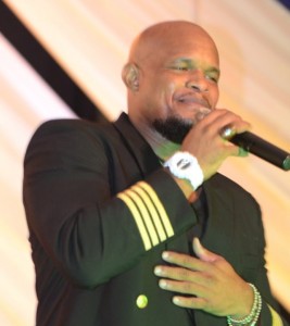 Dominican-born recording artiste performs on island for the first time