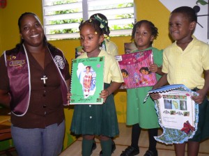 Winners of “I am Dominica. Are You?” scrapbook competition get prizes