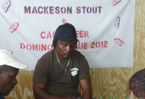 Results of Mackeson Stout and Carib Beer Domino Competition