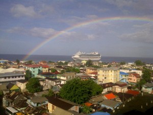 PHOTO OF THE DAY: Dominica’s welcome arch