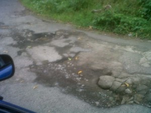 Road from Grand Bay to Tete Morne alarming residents say
