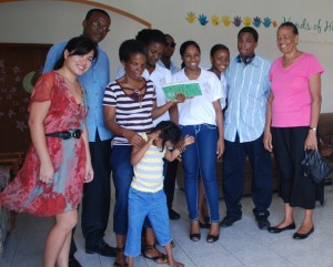 Catholic youth group gives helping hand