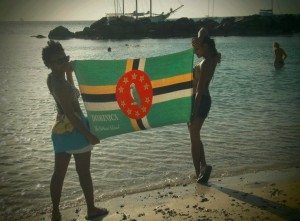 PHOTO OF THE DAY: Representing Dominica in Martinique