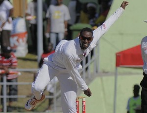 Shillingford in action at the Windsor Park last year. Photo by WICB