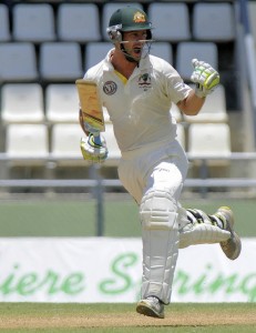Aussies lead at end of third Test day
