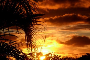 PHOTO OF THE DAY: Fiery sunset at Castle Comfort