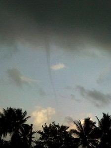 UPDATE: No loss of airline activity – Benoit Bardouille (video of alleged waterspout included)