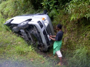 Accident in Pond Casse
