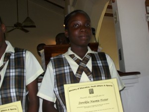 Dominican pupil excels in Montserrat