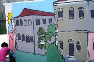 CHS mural brings history to life