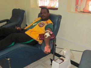 PHOTO OF THE DAY: Donating blood saves lives