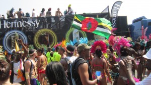 PHOTO OF THE DAY: Dominica’s flag flying high at CARIBANA