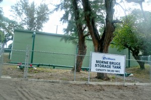 Morne Bruce water tank commissioned