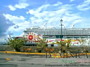 First cruise ship for tourist season comes to Dominica