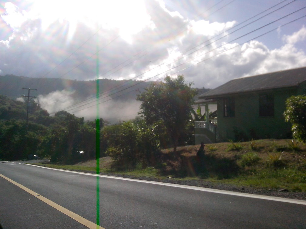 Dust cloud in Layou causes concern - Dominica News Online