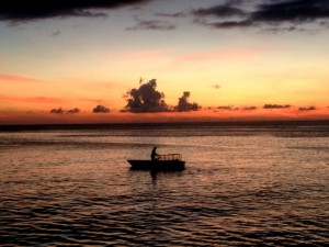 PHOTO OF THE DAY: Fishing in the sunset