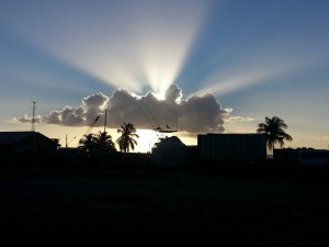 PHOTO OF THE DAY: Sun rays at Fond Cole