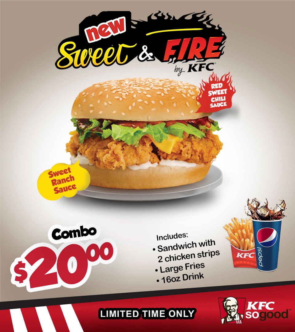 PAID ADVERTISEMENT: KFC introduces new sandwich! - Dominica News Online