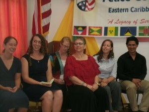 Seven new Peace Corp volunteers for Dominica